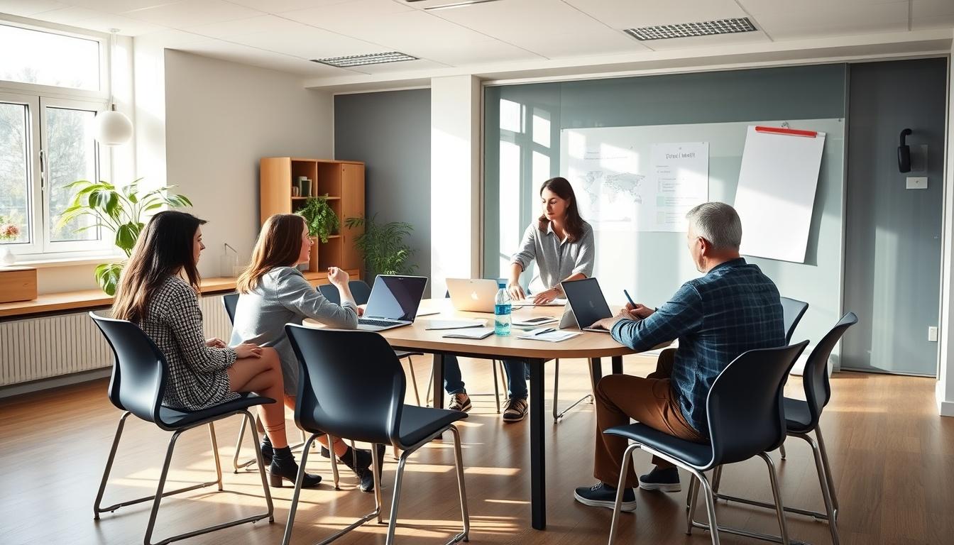 Learn in a focused small group